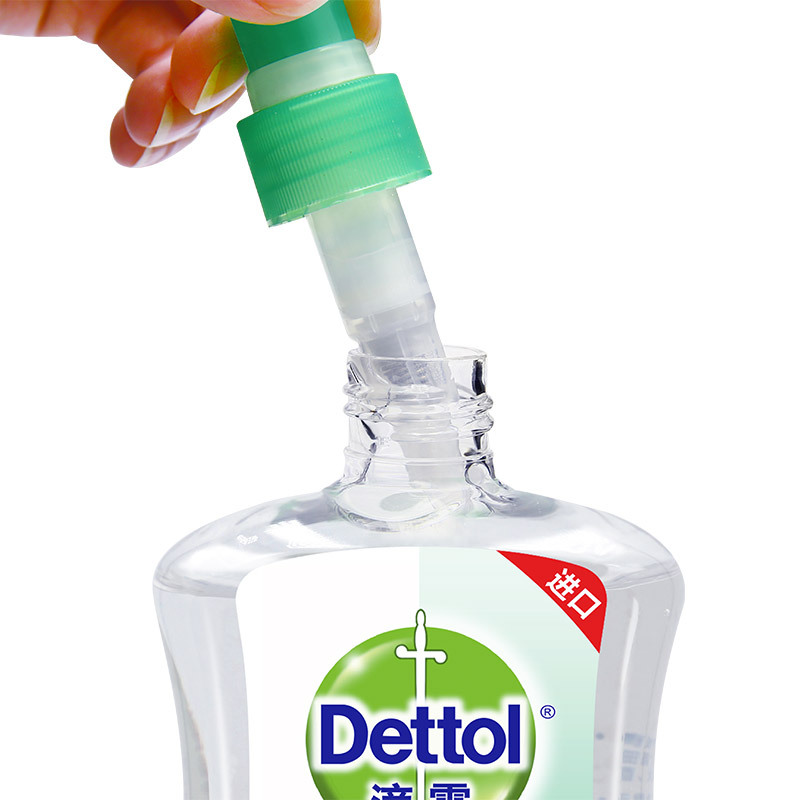 滴露(Dettol)免洗抑菌洗手液经典松木500ml 儿童宝宝家用抑菌洗手液