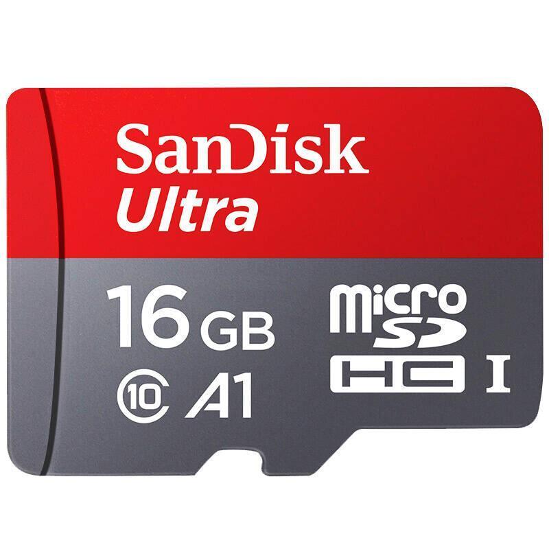 闪迪(Sandisk)16GB TF卡手机内存卡 读98MB/s 存储卡 A1 Micro SD卡 CLASS 10高清大图
