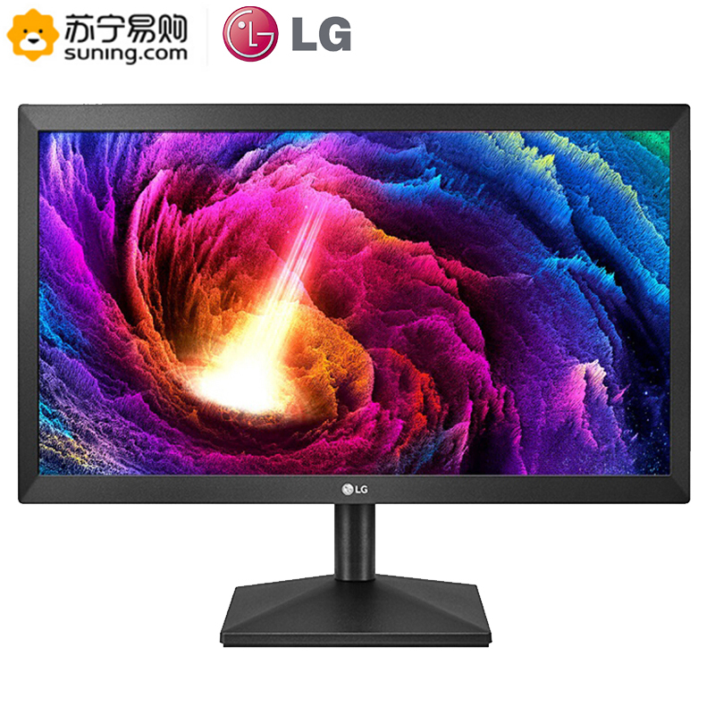LG 20MK400A 19.5英寸爱眼低闪屏办公家用娱乐台式液晶电脑显示器可壁挂