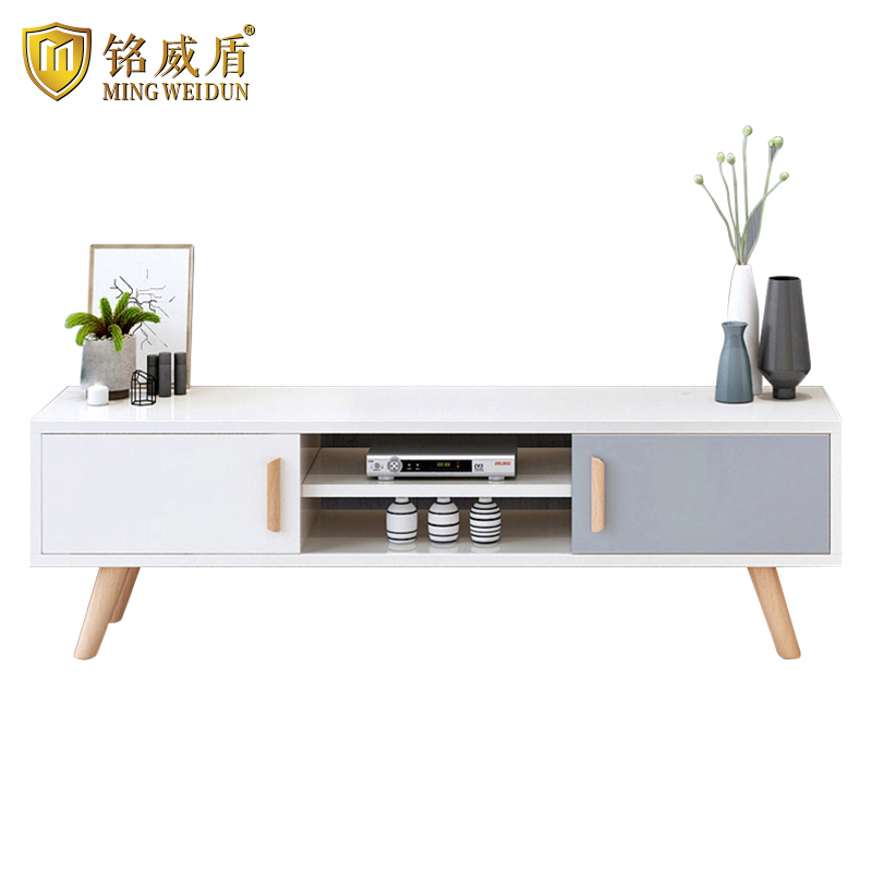 铭威盾北欧电视柜茶几组合现代简约小户型迷你家具套装简易客厅电视机柜