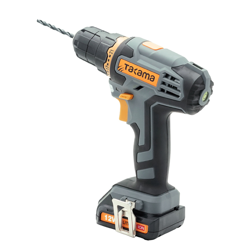 takama高松80201212v锂电钻充电钻手电钻套装电起子电动螺丝刀多功能