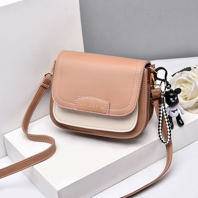 2021小包包女新款韩版简约斜挎包复古单肩包女时尚宽带百搭莎丞