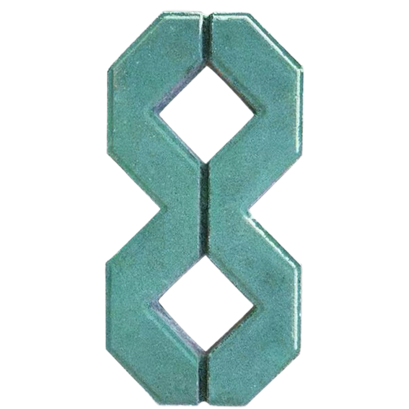 泽奋 混凝土空心砖 400*200*80mm 块高清大图