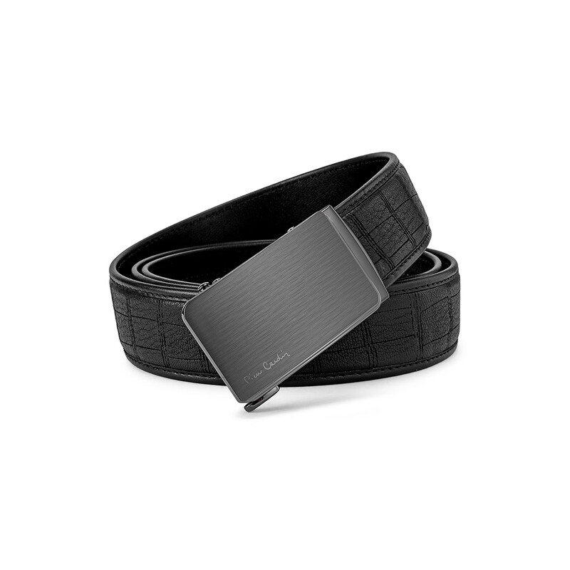 皮尔卡丹(pierre cardin)新款休闲男式自动扣皮带 W43812081-7A高清大图