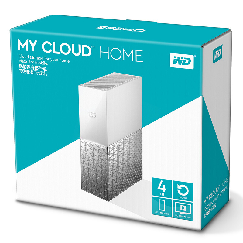 西部数据WDBVXC0060HWT 网络存储硬盘 家庭云存储 6TB 3.5英寸