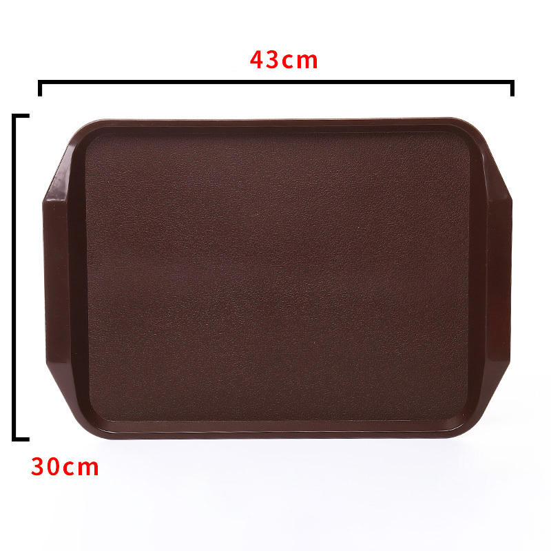 豫凯达双耳托盘咖色个