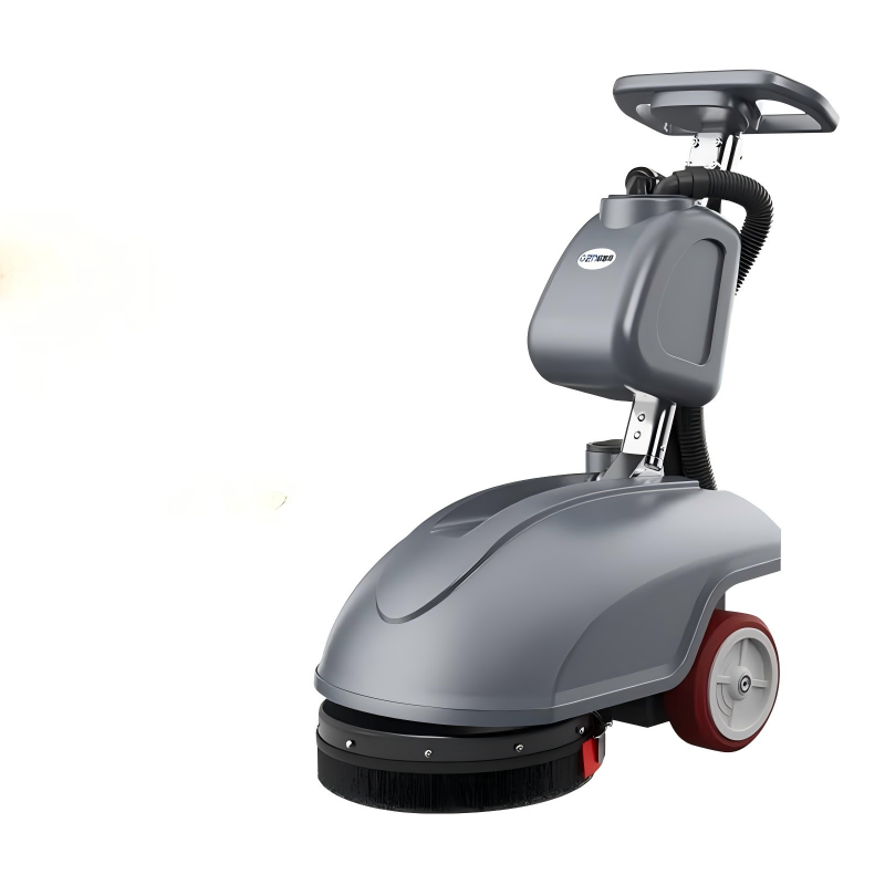欧智帝手推式洗地机工业商用 24V/32A 铅酸免维护 OZD-T1 清洁宽度38cm 企业单位用洗拖吸三合一高清大图