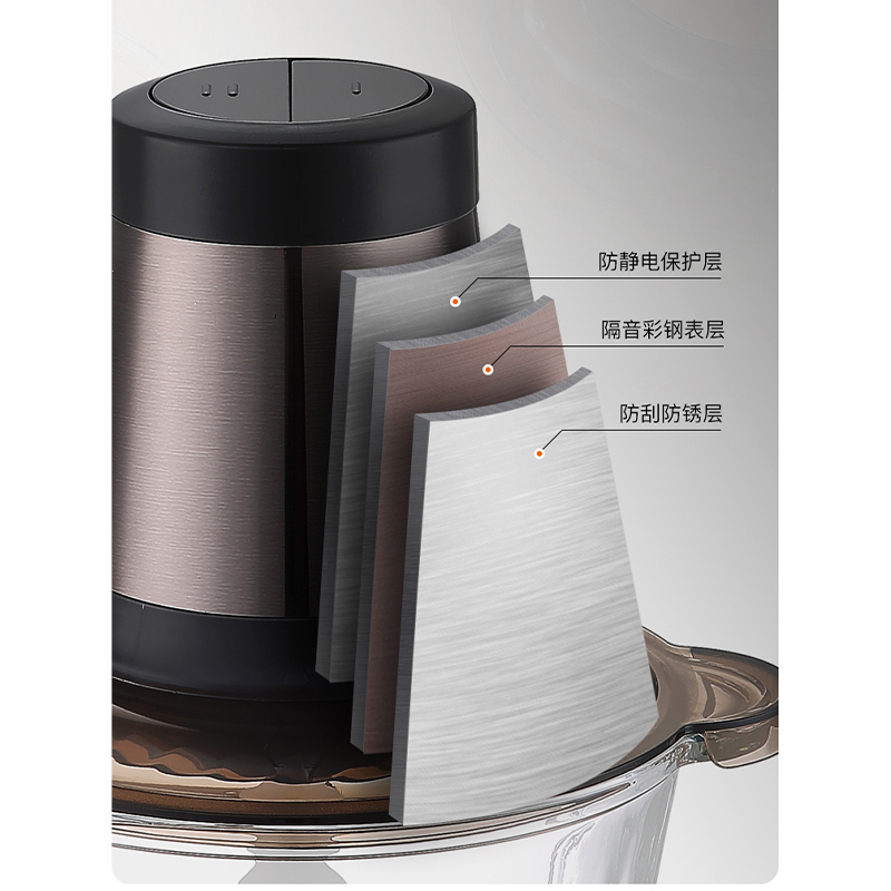 澳柯玛绞肉机sl30w1a2l大容量一次绞肉全家享