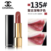CHANEL香奈儿 口红炫亮魅力唇膏丝绒系列 #135复古梅子色 持久显色不易脱 法国原装进口