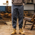 YANXU美式工装裤子男秋季潮牌宽松大码男士复古休闲束脚裤男裤2023新款