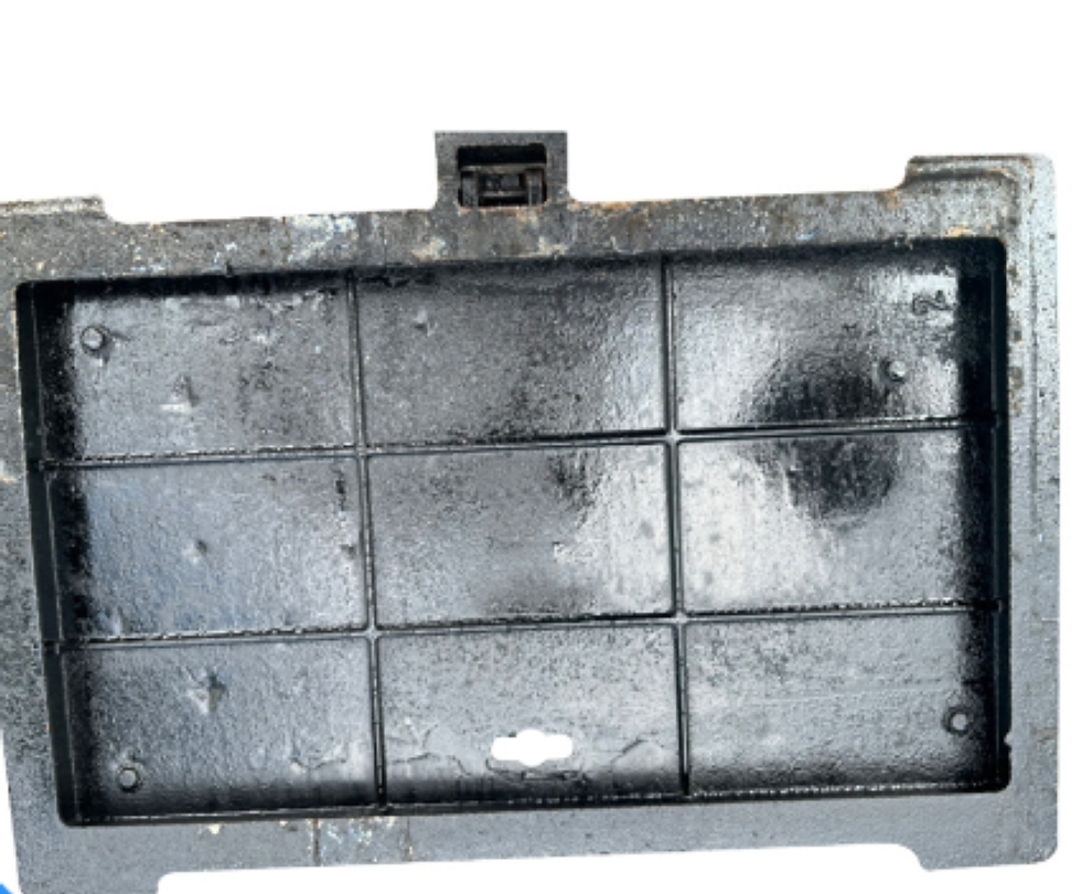 东方能展 长方形球墨铸铁井盖 盖子600×800毫米过40吨 套高清大图