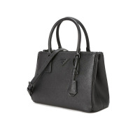 预订 PRADA 普拉达 GALLERIA 通勤手拎包 单肩包 手提包 斜挎包小号 三角LOGO标十字纹皮1BA863