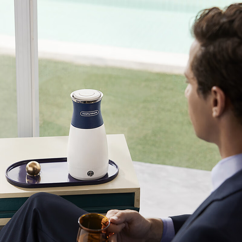 摩飞电器morphyrichards便携式烧水壶电热家用水壶小型旅行电热水壶