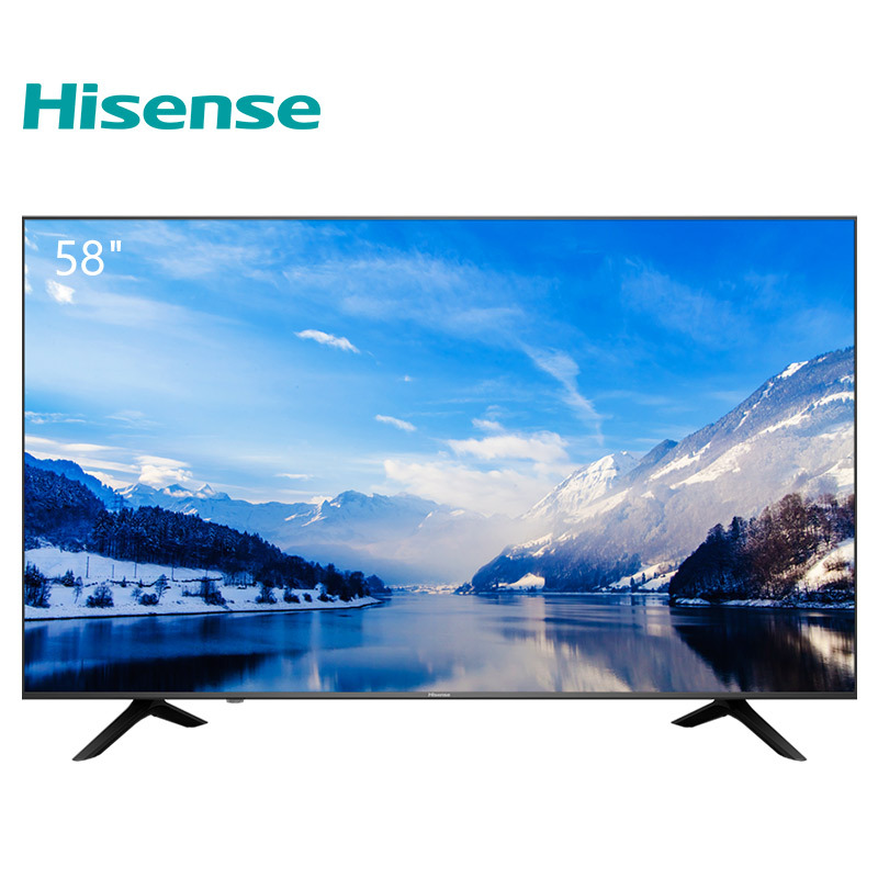 海信(Hisense)H58E3A 58英寸 4K超高清 HDR 金属背板 人工智能液晶平板电视机 丰富影视教育资源高清大图