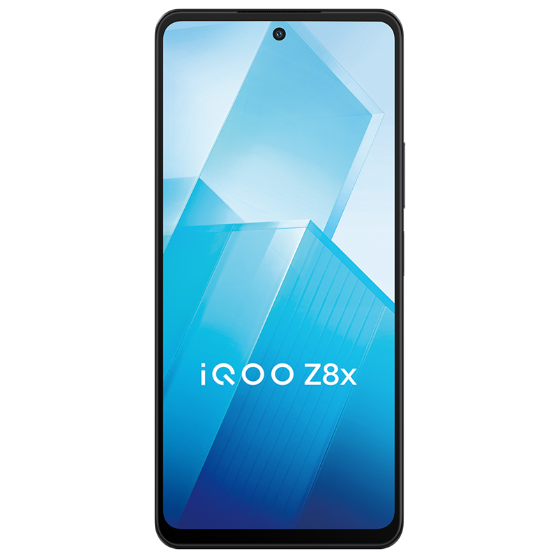 iQOO Z8x 曜夜黑 8GB+256GB 5G全网通新品手机骁龙6强劲芯5000万主摄6000mAh大电池44W闪充零感蓝光原彩屏学生拍照游戏手机