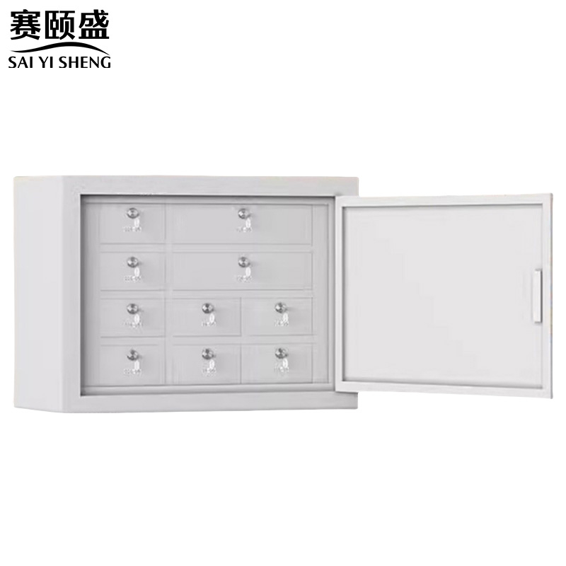 赛颐盛屏蔽柜壁挂款10格台高清大图