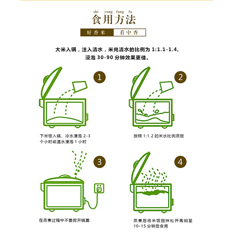 中香上林97香米5KG*3包