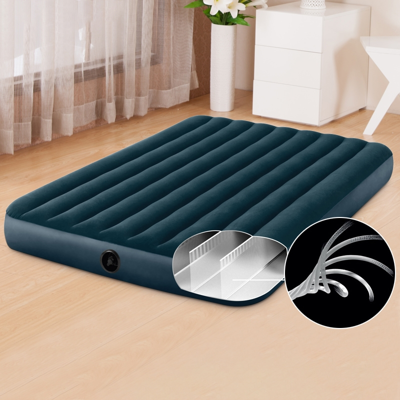 闪电客气垫床单人简易充气床垫家用加厚便携户外懒人床双人冲气床