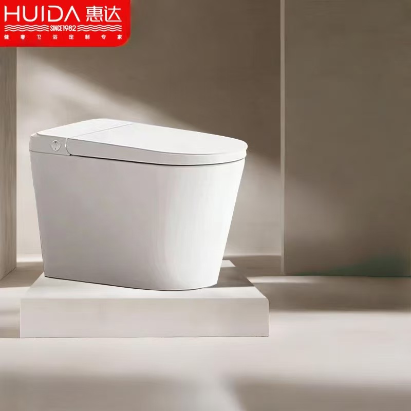 惠达(HUIDA)- ED01-L系列轻智能零水压限制泡沫盾抑菌离座自动冲水座圈加热坐便器高清大图
