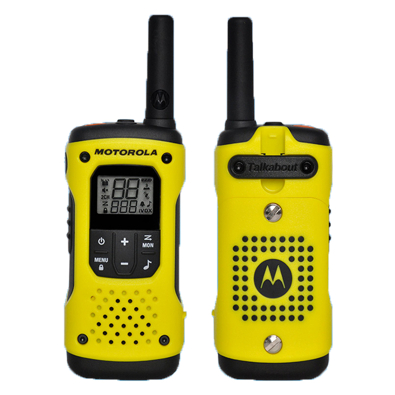 摩托罗拉(MOTOROLA)TALKABOUT T92 H2O公众对讲机 VOX免提 背光屏信道扫描 自定静噪 键盘锁高清大图