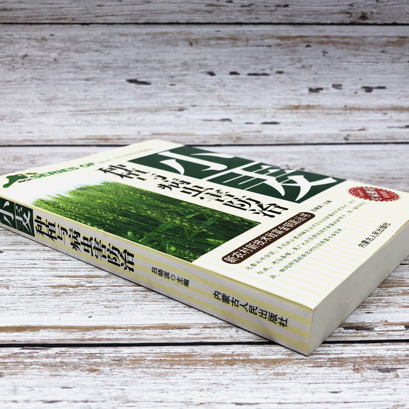 [正版]小麦种植与病虫害防治新农村新技术致富金钥匙丛书专家权威版病虫害图谱种植管理品种选择播种肥料与农药管理规范安全储藏高清大图