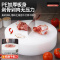 庄子然食品级圆形切菜板PE塑料一体砍骨剁肉案板抗菌防霉实心加厚砧板