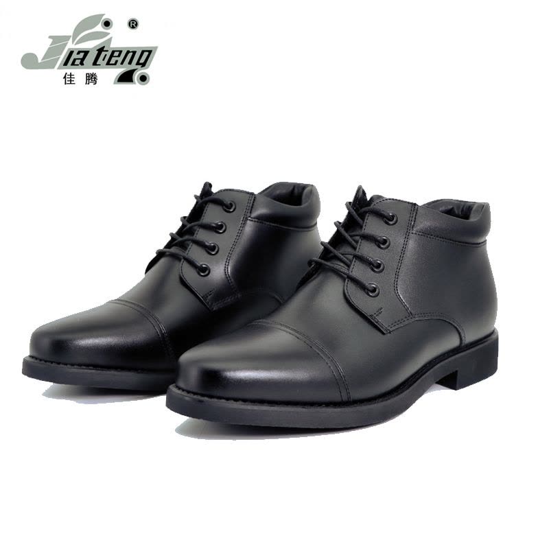 佳腾 棉皮鞋 皮鞋 防寒 保暖 平底 羊毛一体 棉鞋图片