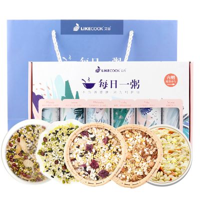 艾谷有机每日一粥礼盒630g(6小罐)