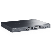 TP-LINK TL-SG3226PE 24口全千兆PoE+2个千兆SFP光口企业级机架式大功率网管交换机