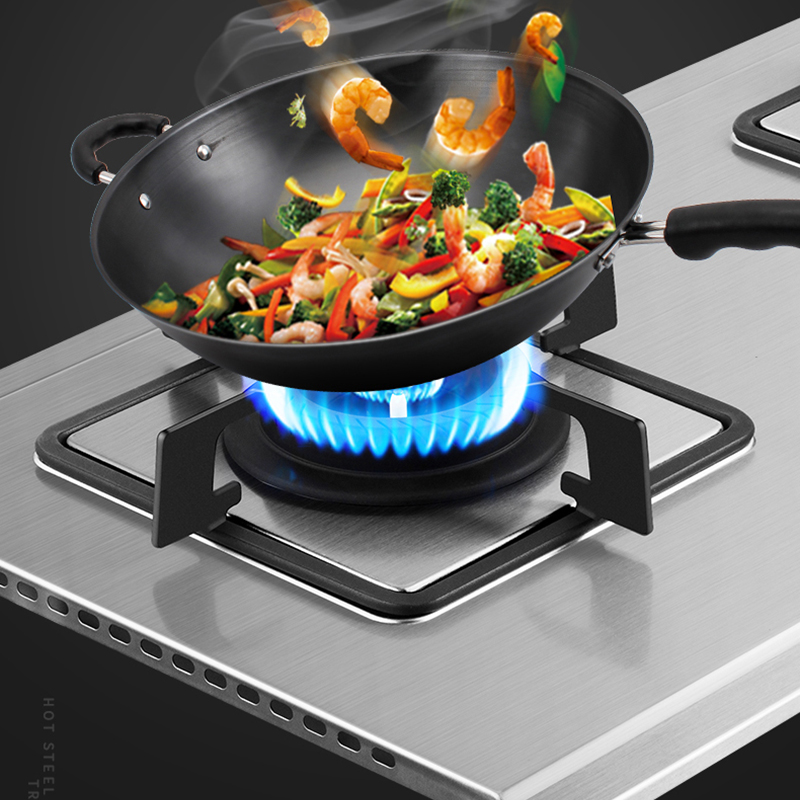 红日(RedSun)不锈钢面板台嵌两用燃气灶天然气灶双灶液化气灶煤气灶家用EB001G(天然气)高清大图