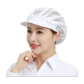 鸣固 防尘帽 防掉发防油烟防尘车间透气网无尘帽 白色(全网款）MG-TB-1771