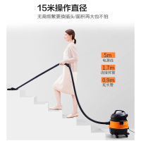 苏泊尔(SUPOR)吸尘器VCC83B 家用强力大吸力机械式除尘器 手持干湿两用式 桶式吸尘器