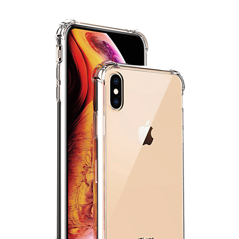 ESCASE 苹果iPhoneXs Max手机壳抖音同款 全包防摔壳双料抗摔抗黄变 德国进口拜耳TPU 高透