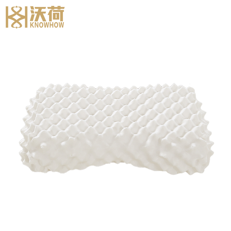 沃荷(KnowHow)泰国进口天然乳胶成人美容按摩乳胶枕橡胶颈椎枕芯乳胶枕PMR57350911