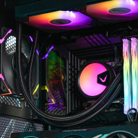 瓦尔基里(VALKYRIE)A240 VK 一体式CPU水冷散热器 多平台扣具 支持LGA1700 ARGB光效