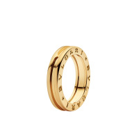 [二手99新]宝格丽(BVLGARI) 男女 情侣对戒 黄金 单环 戒指 47号-49号