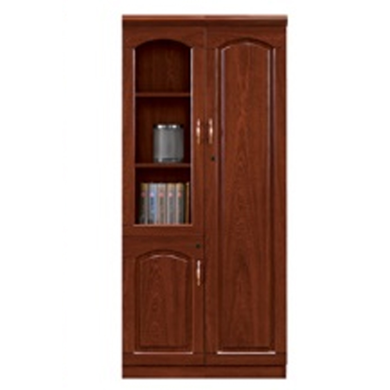 大央文件柜ST-102右 900W*420D*2000H书架落地置物架客厅家用靠墙收纳柜子储物柜办公室文件柜简易书高清大图