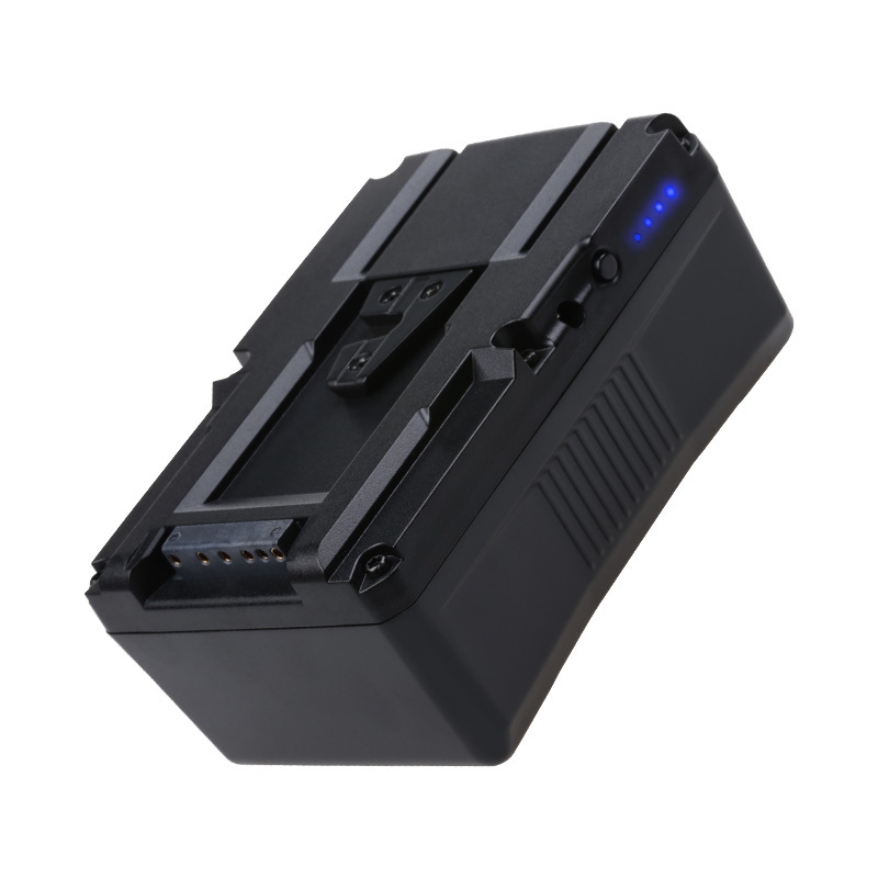 沣标VLB-220W 广播级 V口专业摄像机 V型卡口电池监视器 补光灯V口电池大容量电池电源