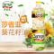中秋组合3(鲜品屋鲜品福月月饼礼盒580g+莎吉亚葵花籽油1L*3+莎吉亚秋田小町米5kg)