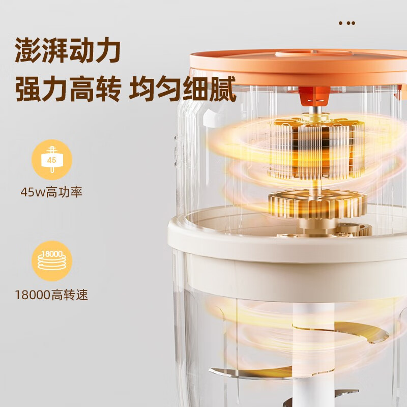 Modong/摩动捣蒜器MD-QS300 300ml玻璃杯