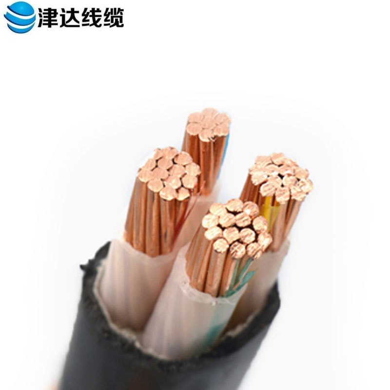 津达线缆YJV交联聚氯乙烯绝缘电力电缆4*25(单位:米)