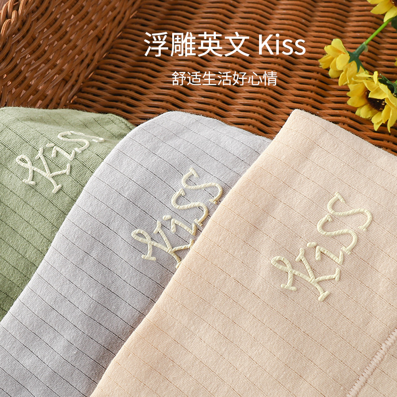 浪莎纯棉内裤女士高腰收腹提臀裤100%正品全棉透气女生三角短裤S%高清大图