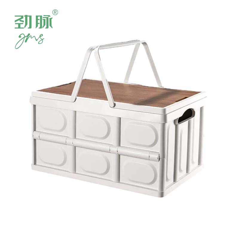 劲脉 折叠收纳箱 白色-42*29*23CM 个