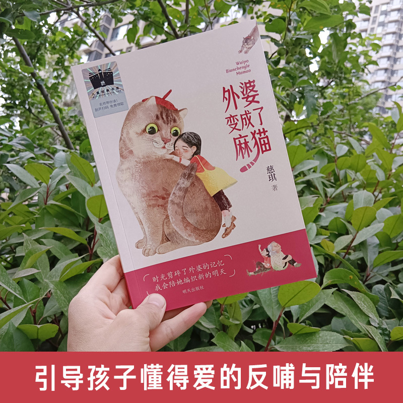 外婆变成了麻猫 [正版]外婆变成了麻猫三年级暑假阅读书目三年级暑期书单关于衰老与遗忘爱与陪伴的童话作品适合小学中高年级7