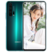 华为/荣耀20 Pro 全网通 8GB+256GB 蓝水翡翠 4800万全焦段AI四摄 双光学防抖 麒麟980 移动联通电信4G手机