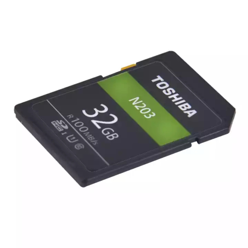 东芝 (TOSHIBA）32GB SD卡 U1 C10 N203系列 读速100MB/s 支持全高清拍摄 高速相机存储卡