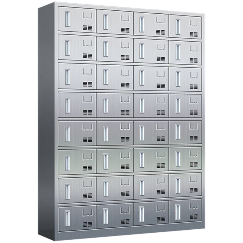 攸形不锈钢餐盘柜32门1350*400*1800mm台