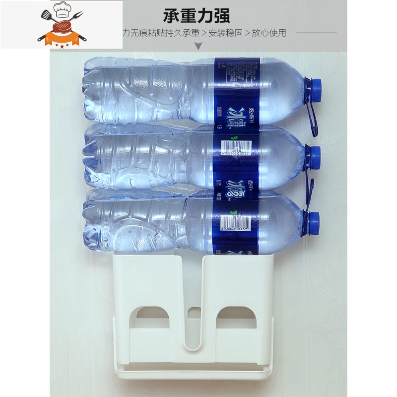 厨房筷子篓收纳家用筷架勺子沥水架收纳盒免打孔壁挂餐具置物架盒 敬平 白色餐具架高清大图