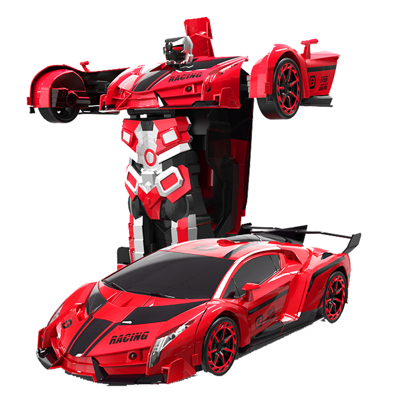 声控语音手势感应变形超大车身耐摔撞音乐灯光遥控车儿童玩具男孩遥控