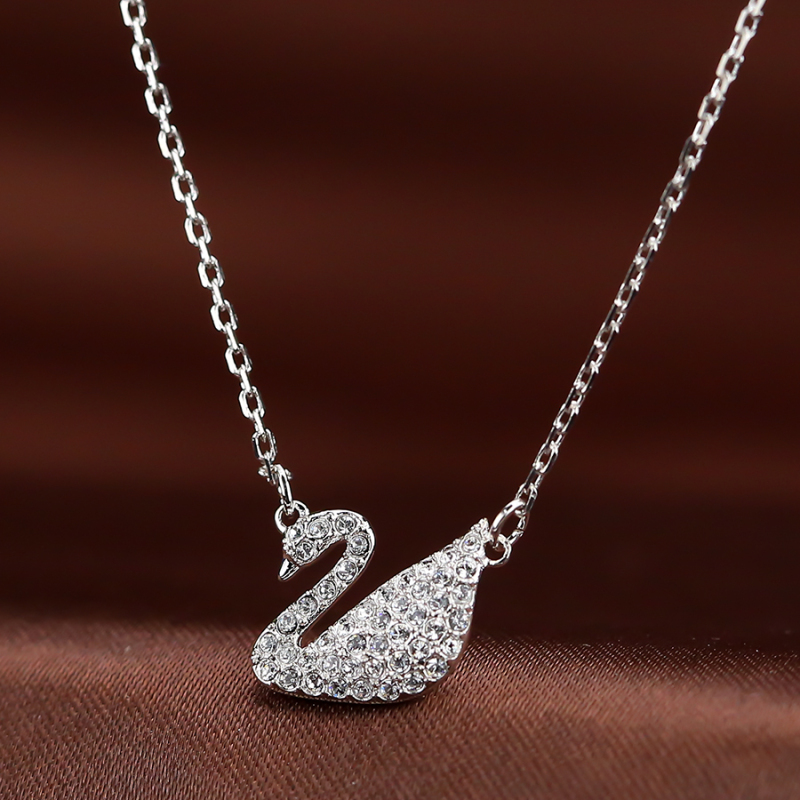 施华洛世奇(SWAROVSKI) 小号银天鹅项链 5187404